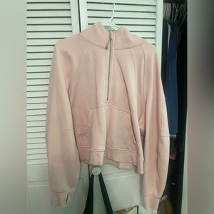 Lululemon half zip scuba hoodie